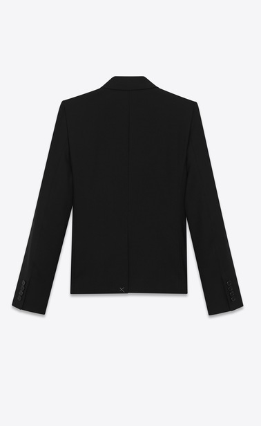 Saint Laurent gabardine tuxedo jacket
